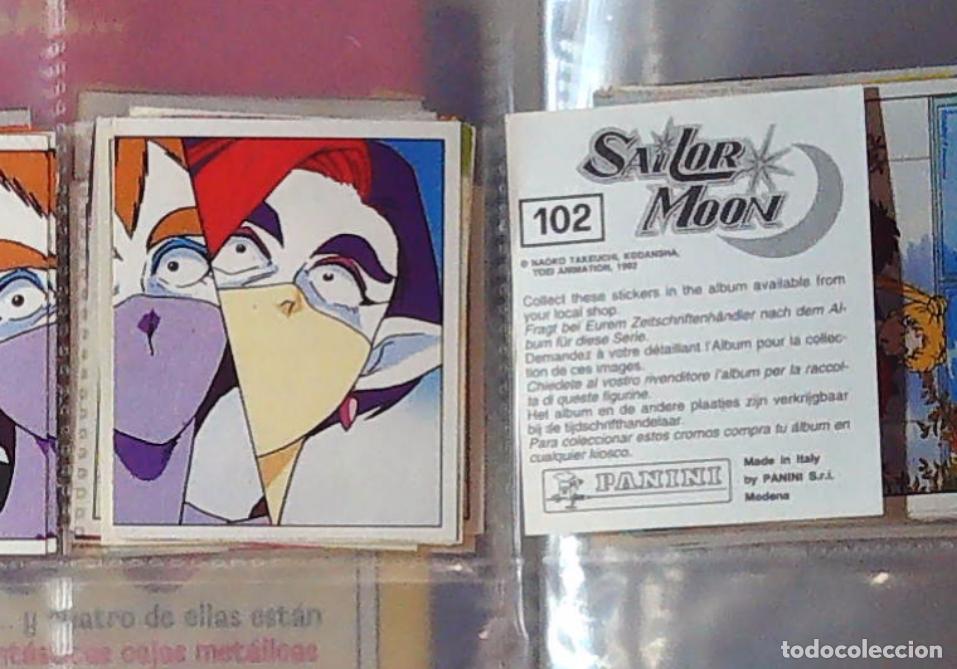 Coleccionismo cromos antiguos: sailor moon guerrero luna panini cromo nuevo nunca pegado n 102
