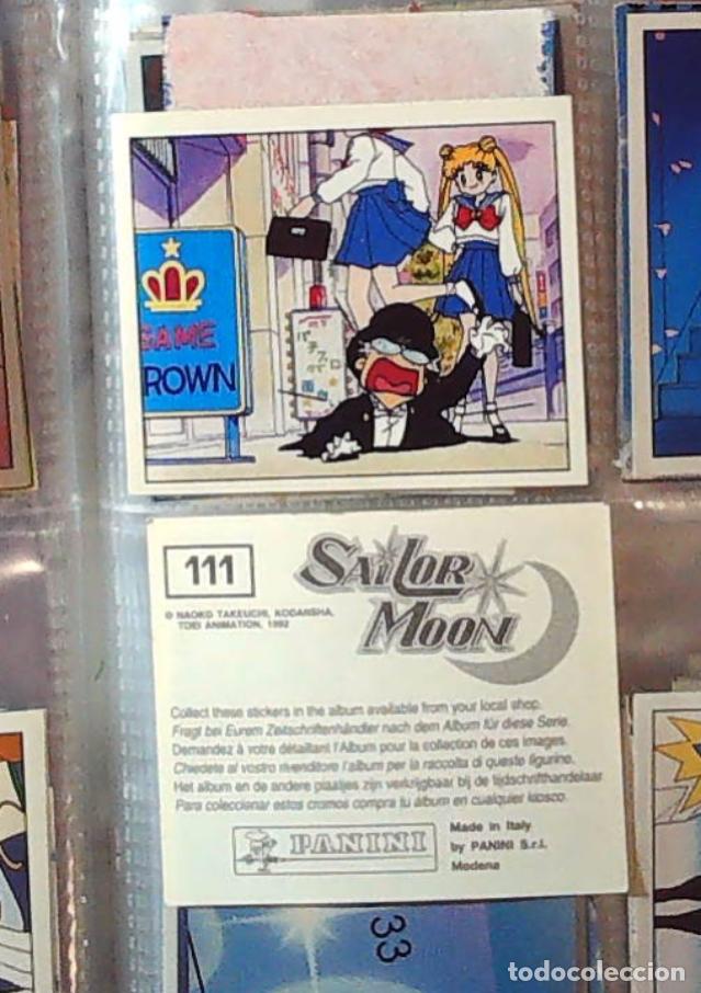 Coleccionismo cromos antiguos: sailor moon guerrero luna panini cromo nuevo nunca pegado n 111