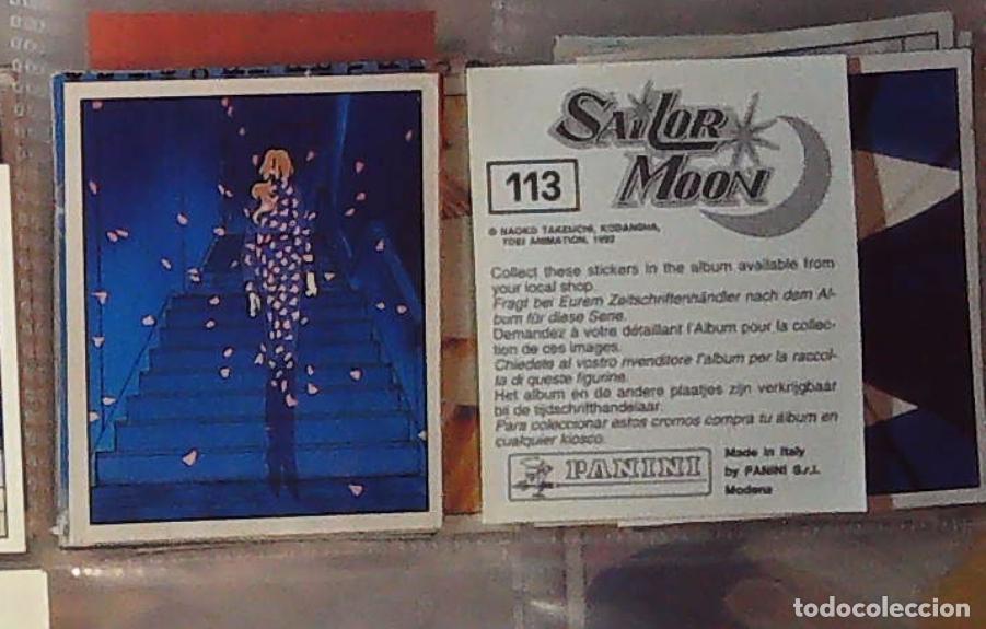 Coleccionismo cromos antiguos: sailor moon guerrero luna panini cromo nuevo nunca pegado n 113