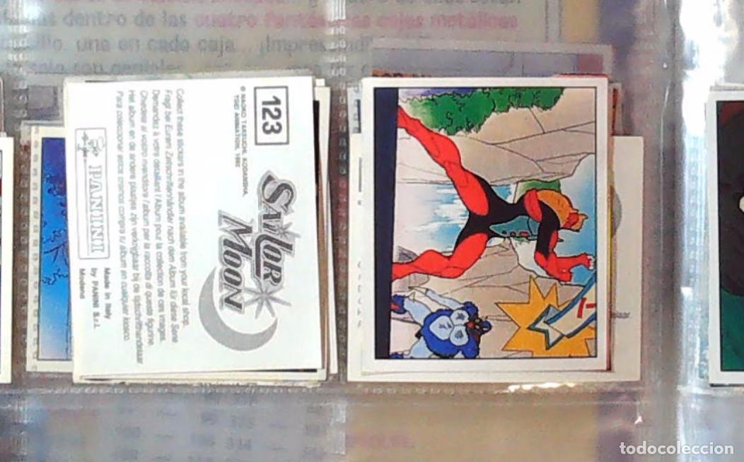Coleccionismo cromos antiguos: sailor moon guerrero luna panini cromo nuevo nunca pegado n 123