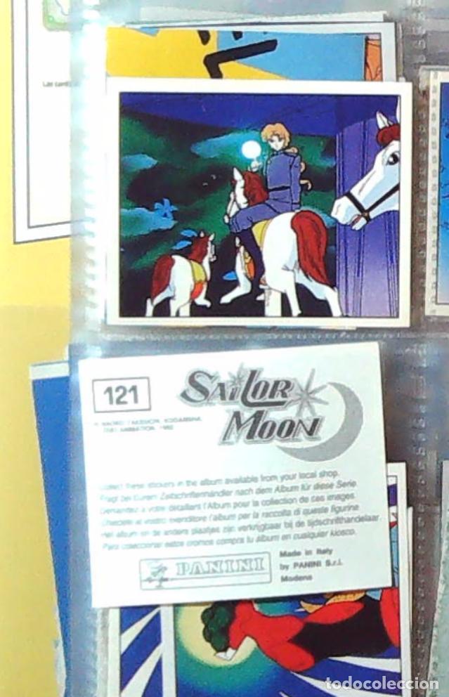 Coleccionismo cromos antiguos: sailor moon guerrero luna panini cromo nuevo nunca pegado n 121