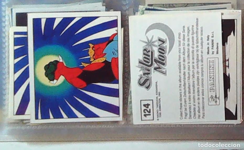 Coleccionismo cromos antiguos: sailor moon guerrero luna panini cromo nuevo nunca pegado n 124