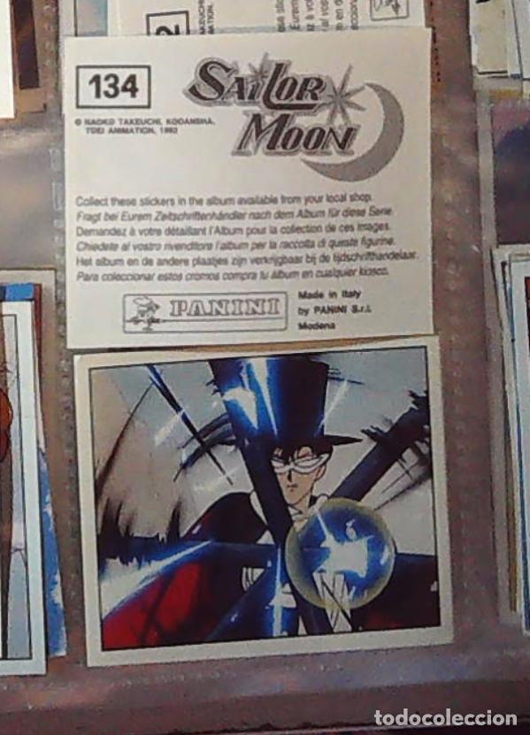 Coleccionismo cromos antiguos: sailor moon guerrero luna panini cromo nuevo nunca pegado n 134