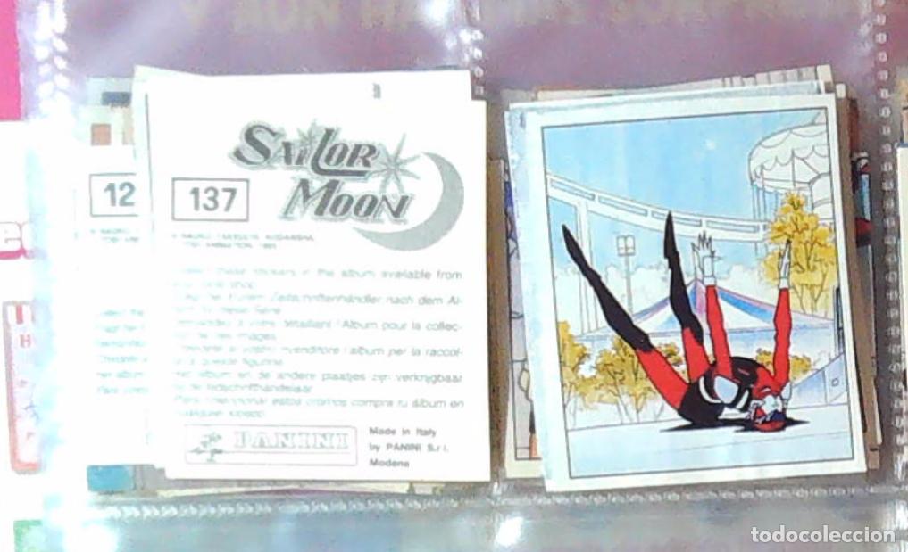 Coleccionismo cromos antiguos: sailor moon guerrero luna panini cromo nuevo nunca pegado n 137