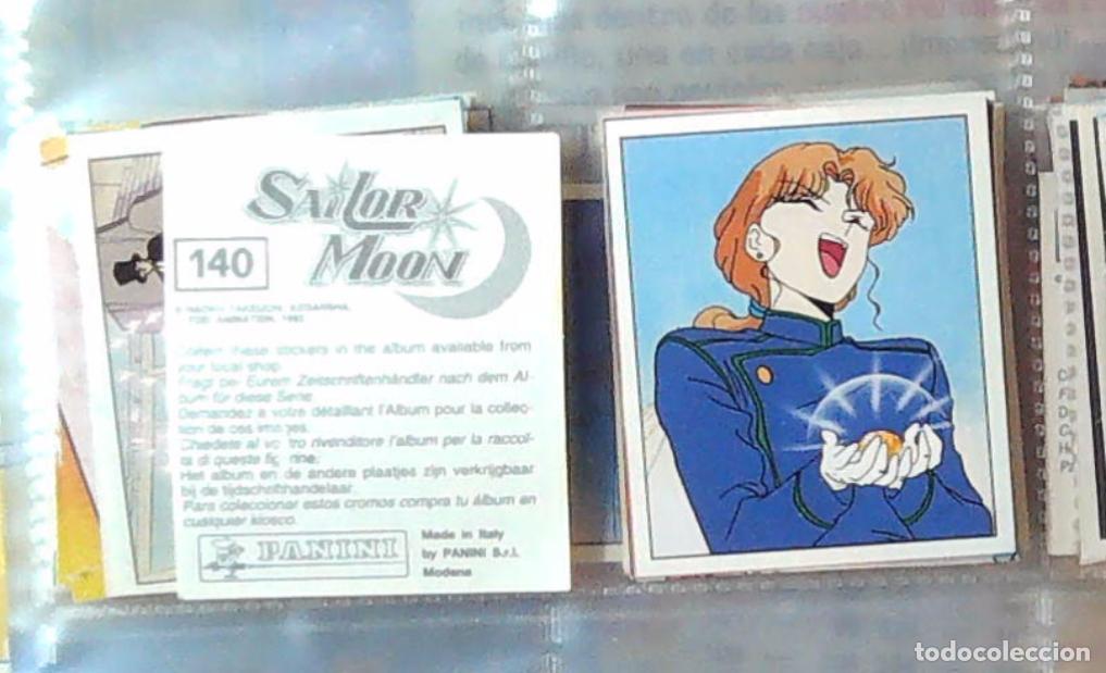 Coleccionismo cromos antiguos: sailor moon guerrero luna panini cromo nuevo nunca pegado n 140
