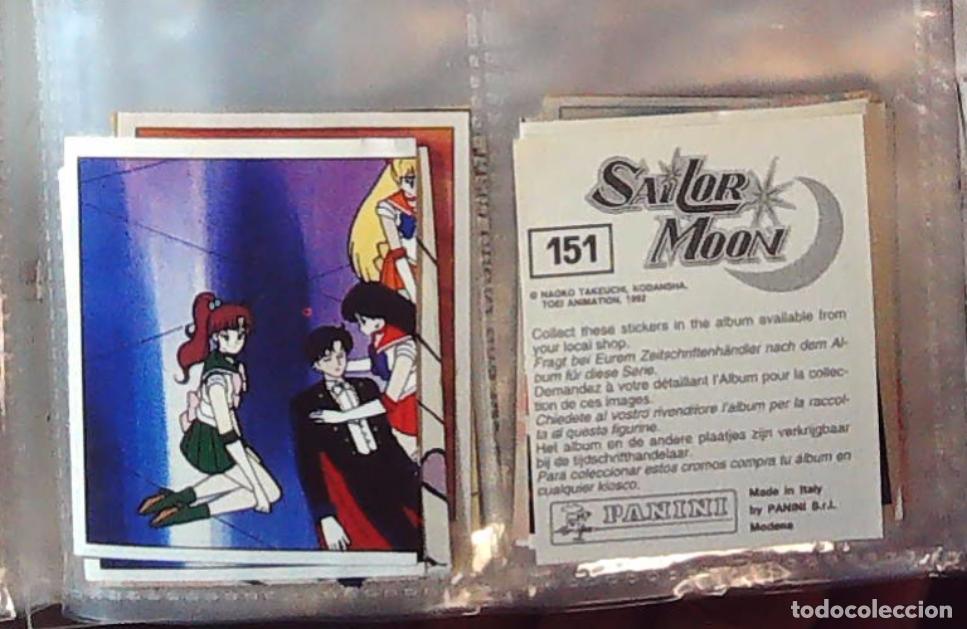 Coleccionismo cromos antiguos: sailor moon guerrero luna panini cromo nuevo nunca pegado n 151