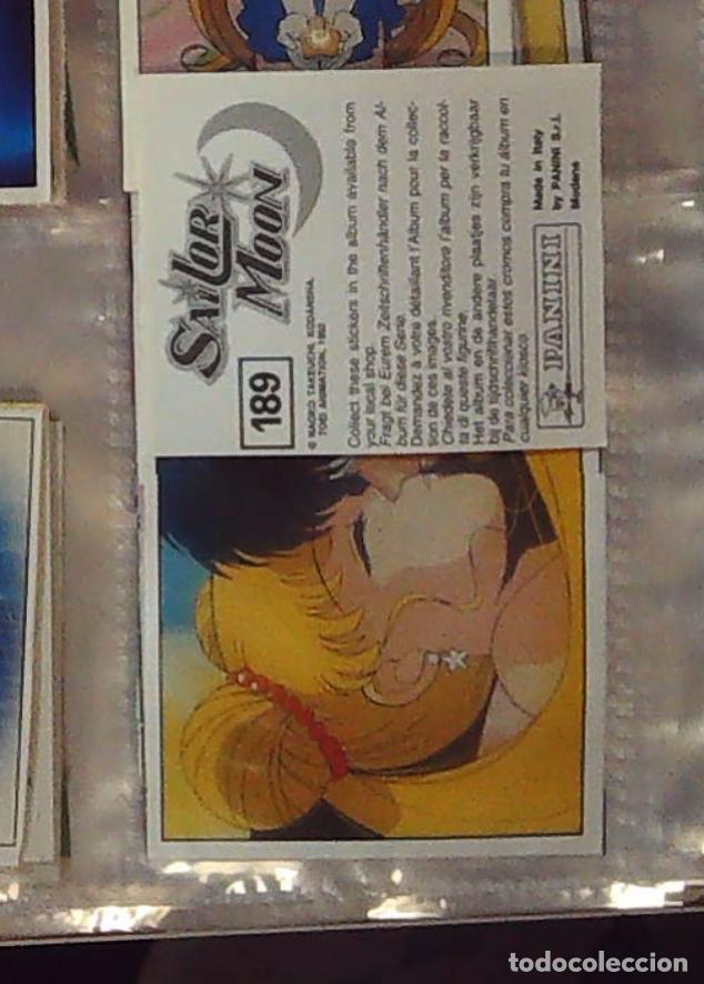 Coleccionismo cromos antiguos: sailor moon guerrero luna panini cromo nuevo nunca pegado n 189
