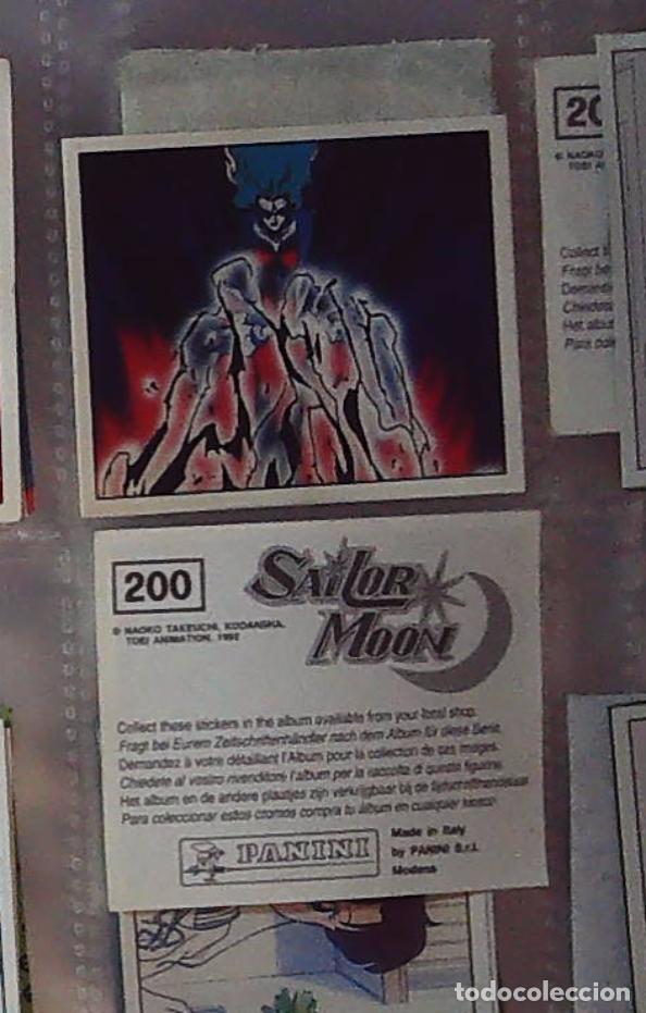 Coleccionismo cromos antiguos: sailor moon guerrero luna panini cromo nuevo nunca pegado n 200