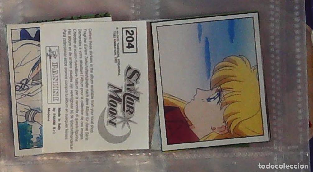 Coleccionismo cromos antiguos: sailor moon guerrero luna panini cromo nuevo nunca pegado n 204