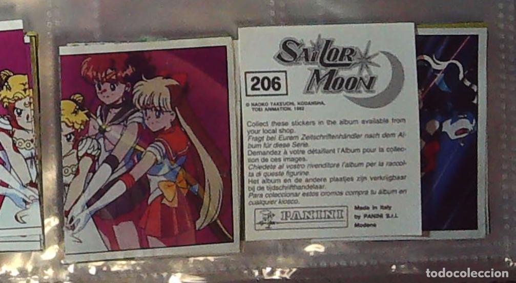 Coleccionismo cromos antiguos: sailor moon guerrero luna panini cromo nuevo nunca pegado n 206