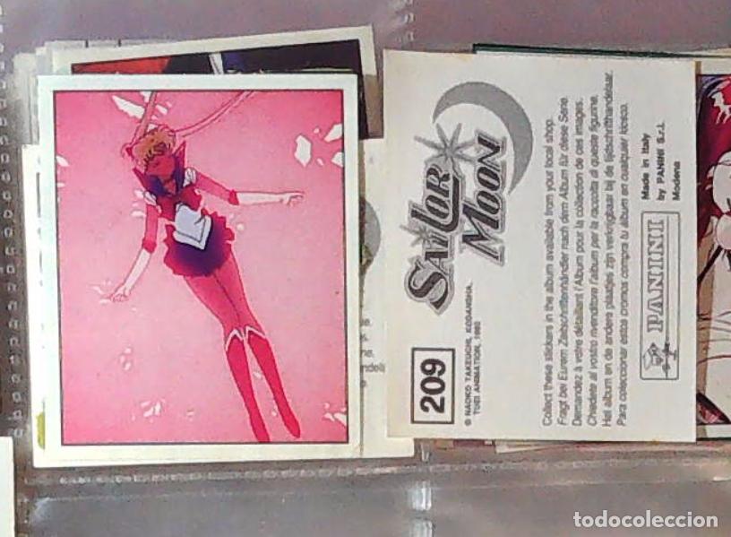 Coleccionismo cromos antiguos: sailor moon guerrero luna panini cromo nuevo nunca pegado n 209