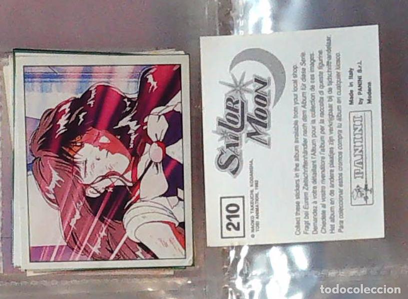 Coleccionismo cromos antiguos: sailor moon guerrero luna panini cromo nuevo nunca pegado n 210