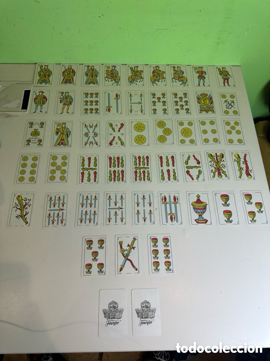 Sammeln alte Sammelbilder: Baraja Espa&ntilde;ola Fournier Alex Bog - 50 cartas con caja original