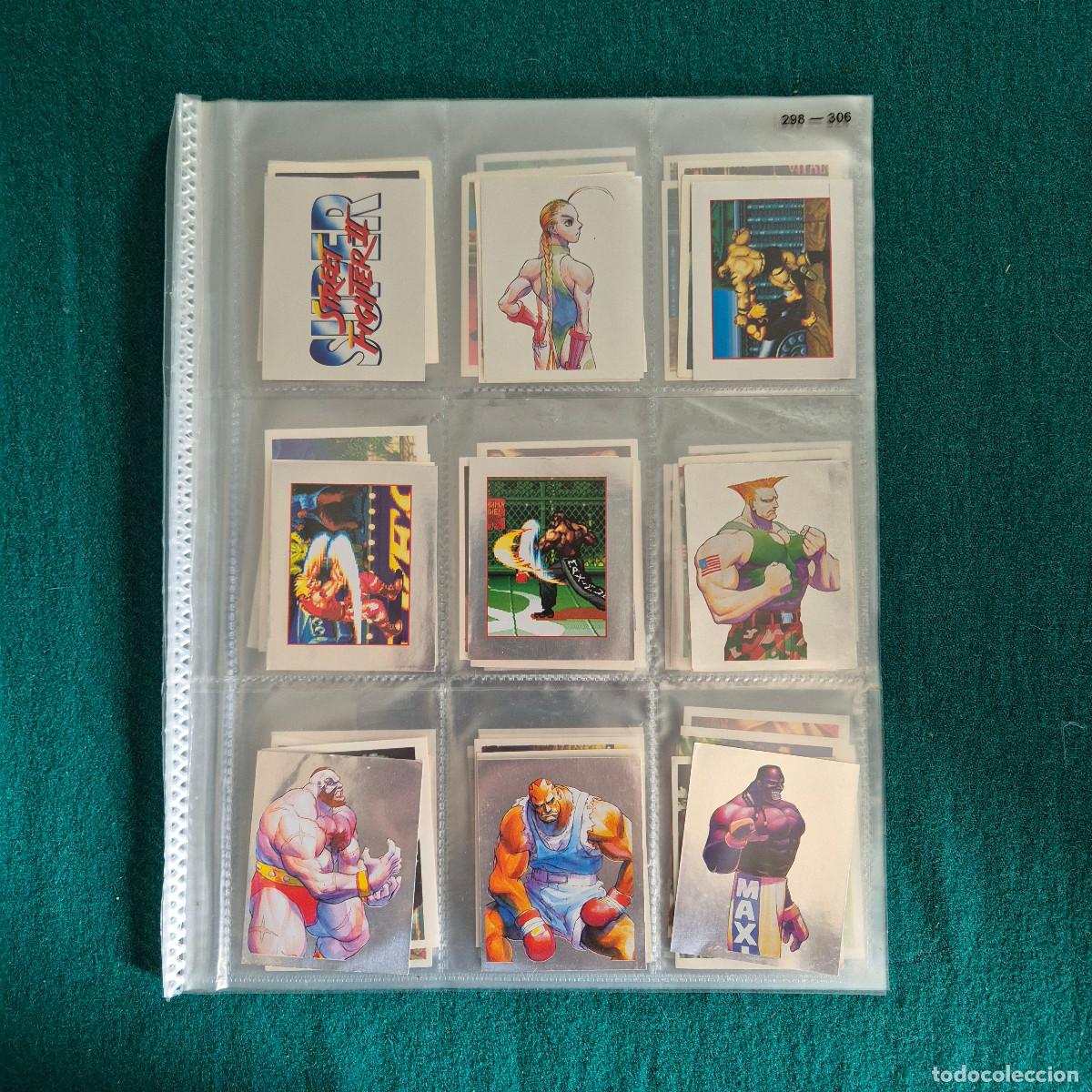 Collectable Antique Stickers: Street Fighter II - Merlin CROMOS 54