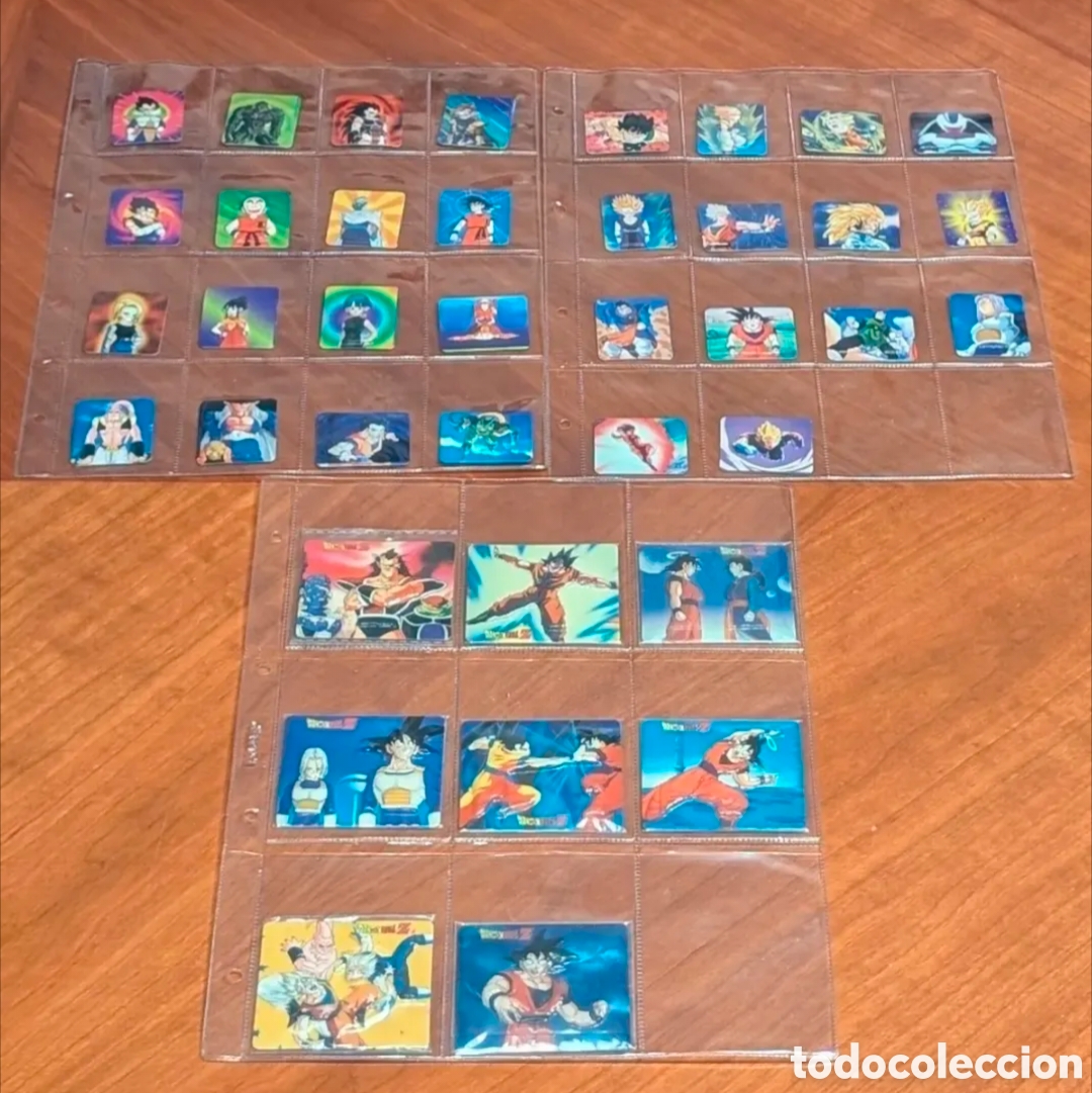 Coleccionismo cromos antiguos: Colecci&oacute;n completa cromos relieve Dragon Ball Z. Matutano. Bola de Dragon. Bola de Drac