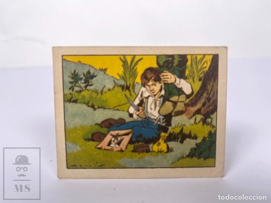 Sammeln alte Sammelbilder: Cromo - El Coyote - La Sombra del Coyote - N&ordm; 4 - Sin Pegar