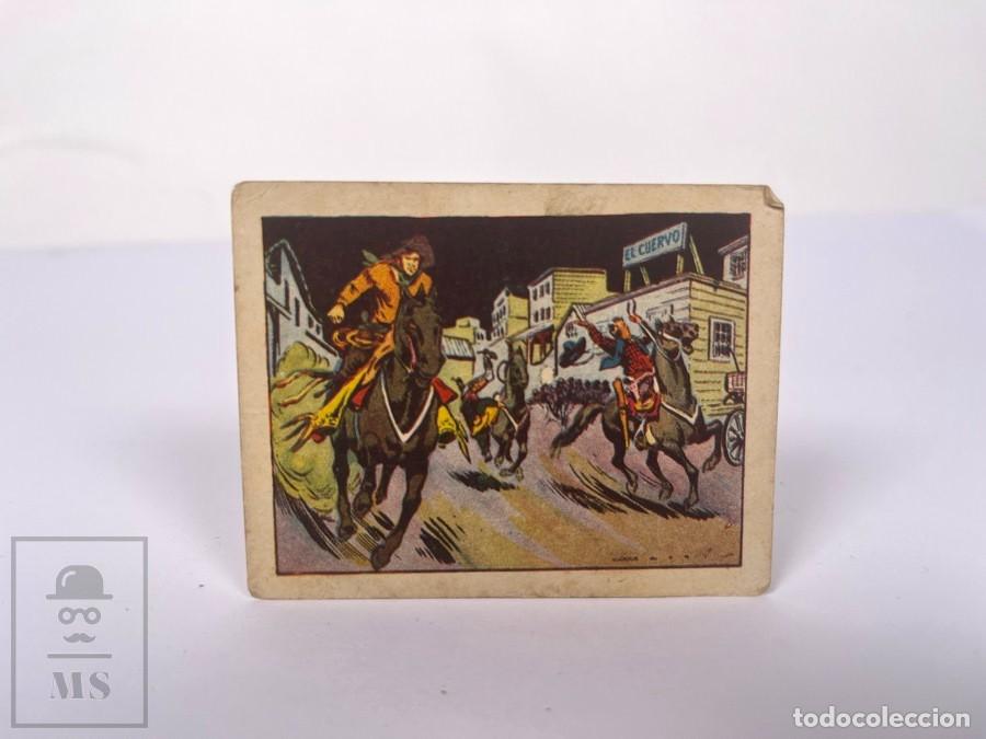Coleccionismo cromos antiguos: Cromo - El Coyote - La Sombra del Coyote - N&ordm; 9 - Sin Pegar