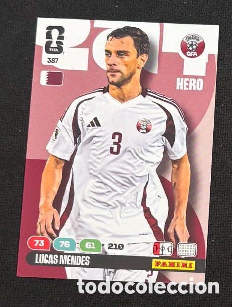 Coleccionismo cromos antiguos: 387 LUCAS MENDES QATAR FIFA WORLD CUP MUNDIAL 2026