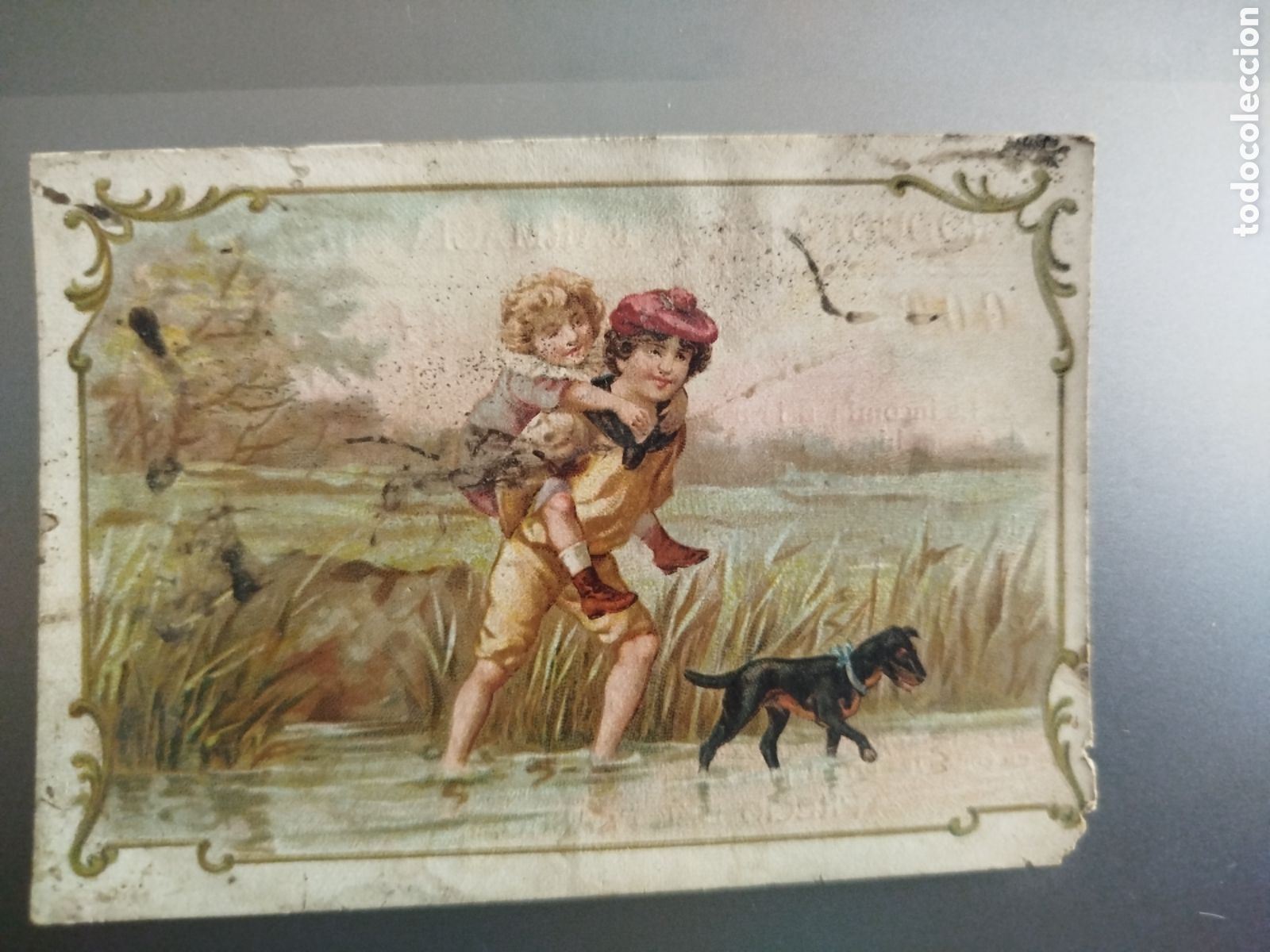 Coleccionismo cromos antiguos: Cromo de la farmacia Miralles