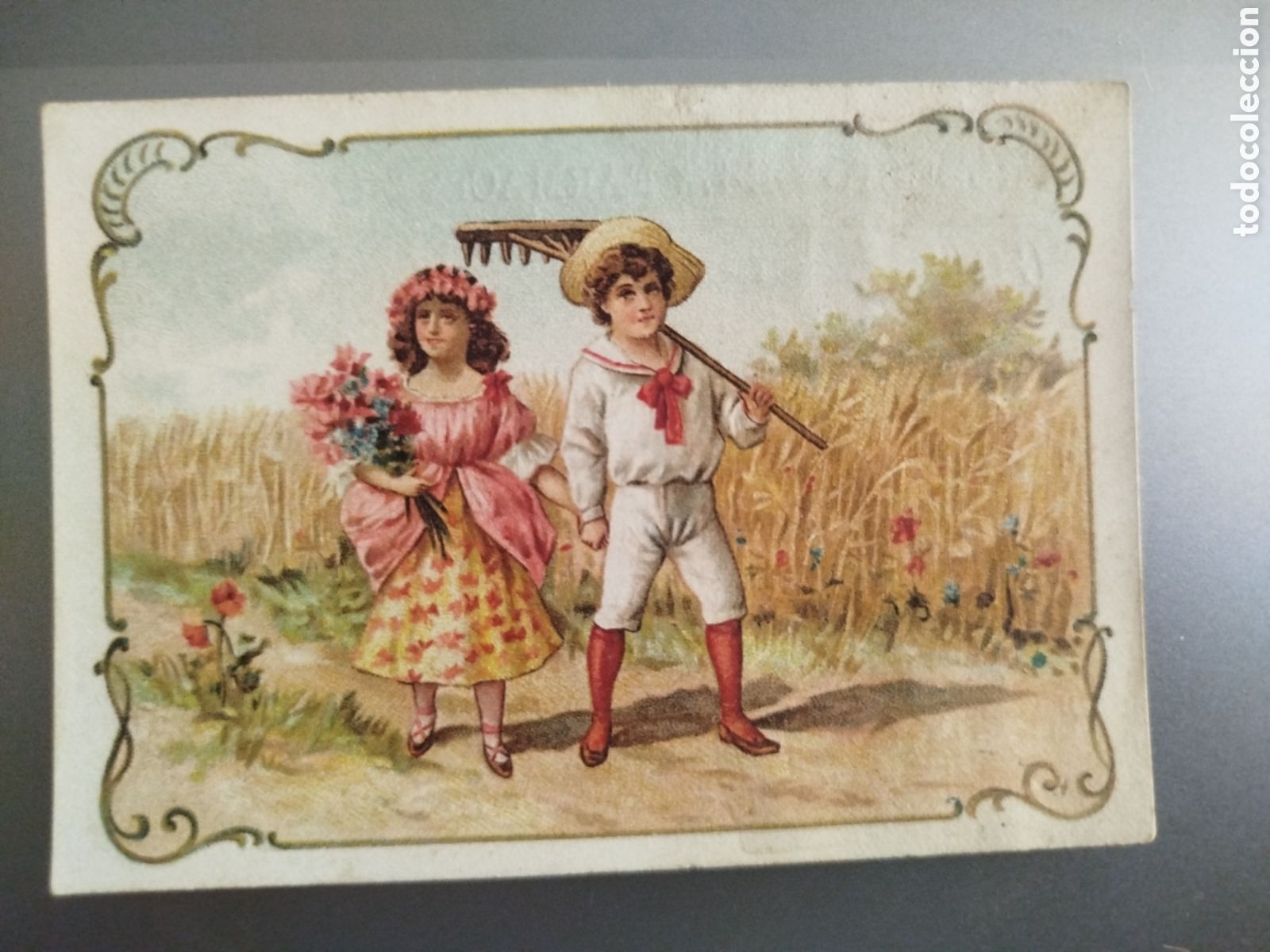 Coleccionismo cromos antiguos: Cromo de la farmacia Miralles