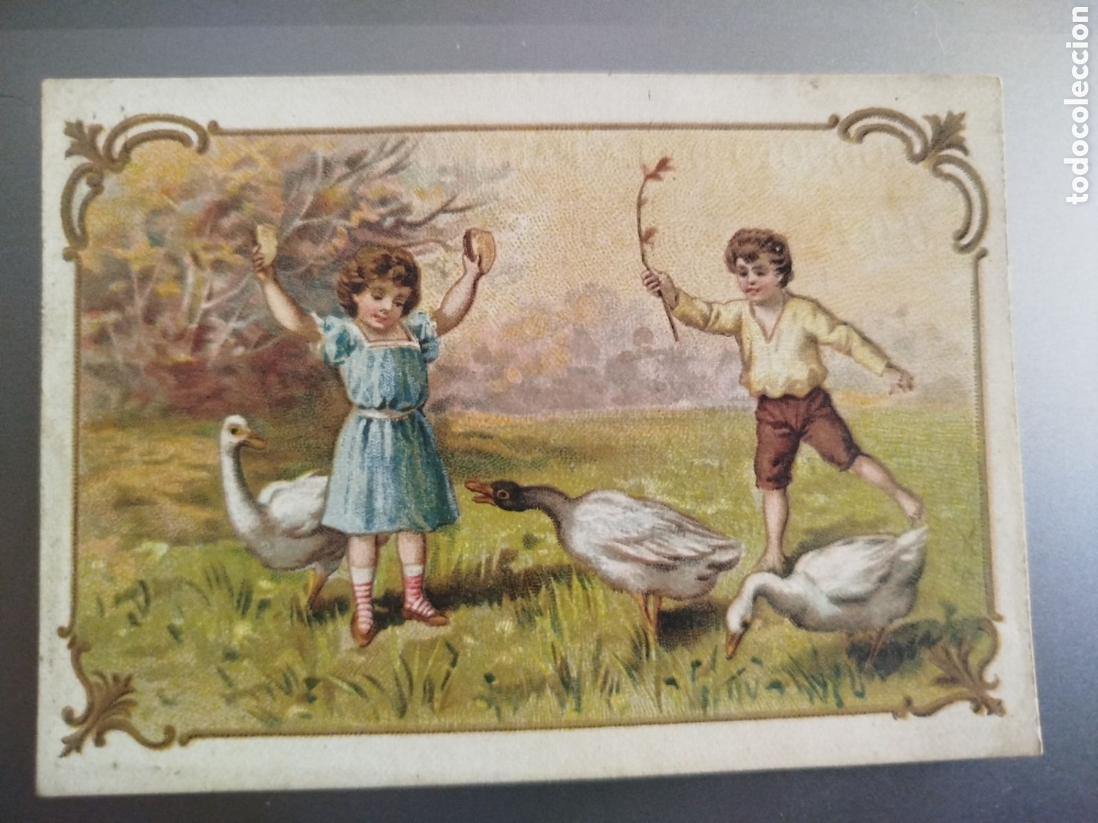 Coleccionismo cromos antiguos: Cromo de la farmacia Miralles