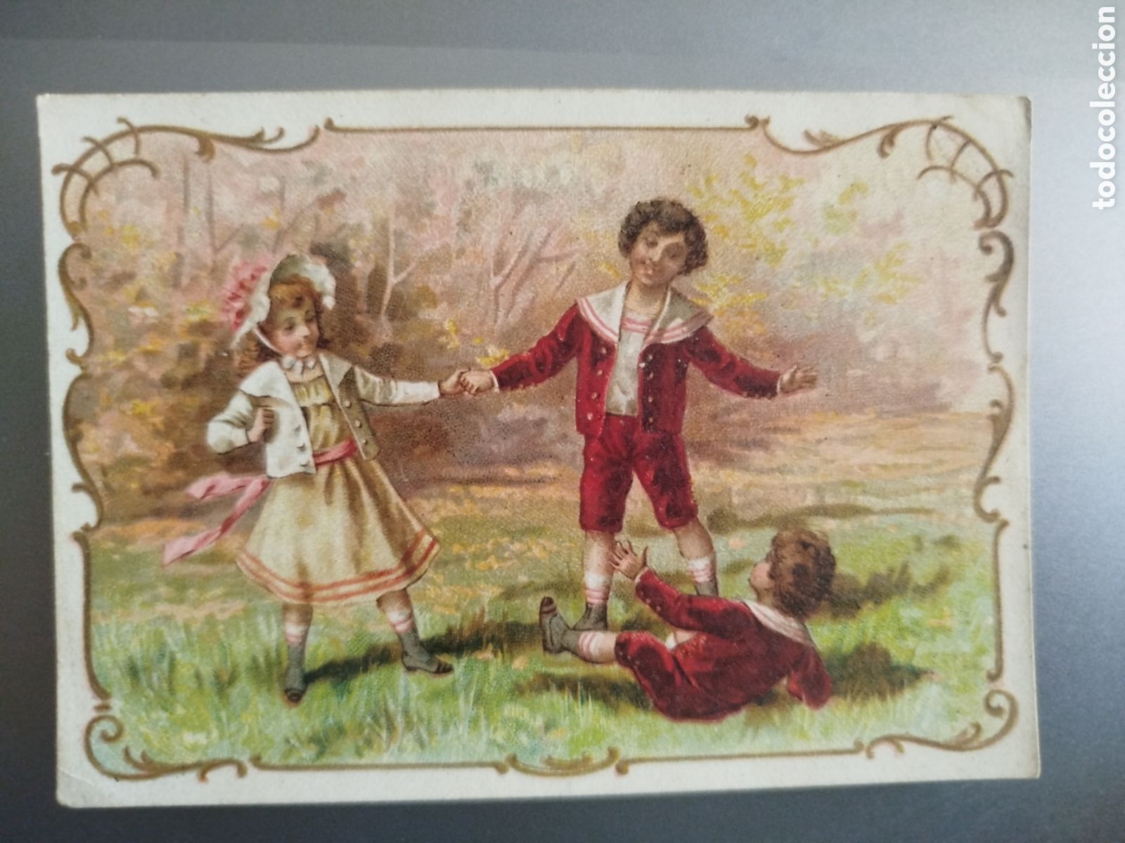 Coleccionismo cromos antiguos: Cromo de la farmacia Miralles