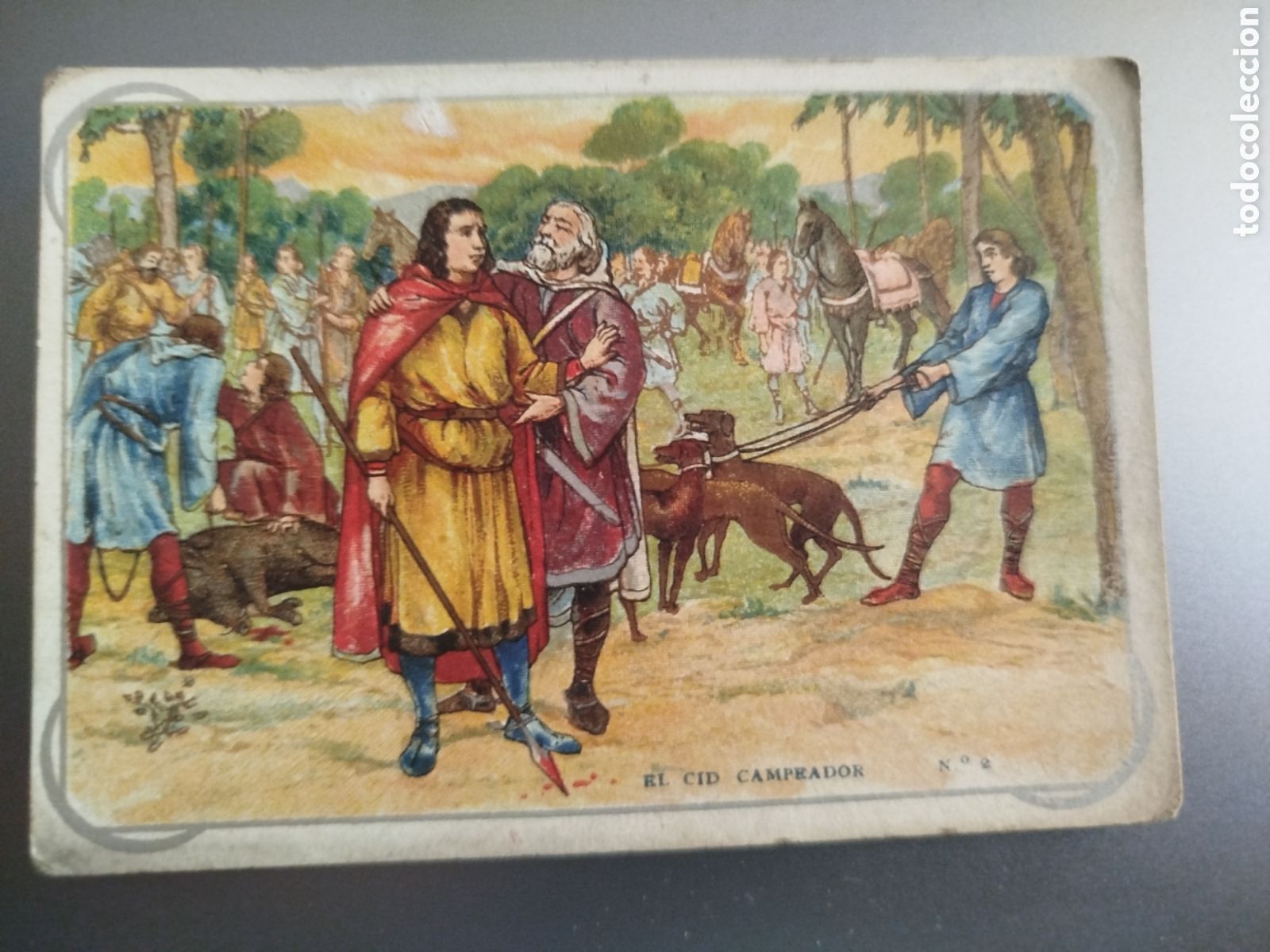 Coleccionismo cromos antiguos: El Cid Campeador, n&uacute;m. 2, Chocolate Barons y Artigas