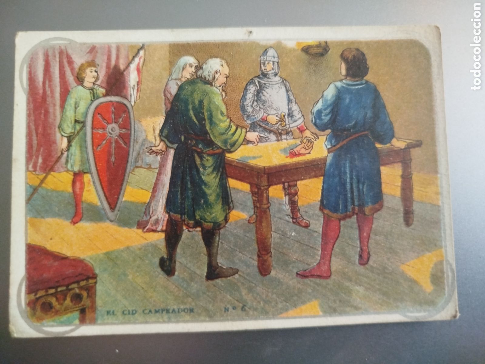 Coleccionismo cromos antiguos: El Cid Campeador, n&uacute;m. 6, Chocolate Barons y Artigas