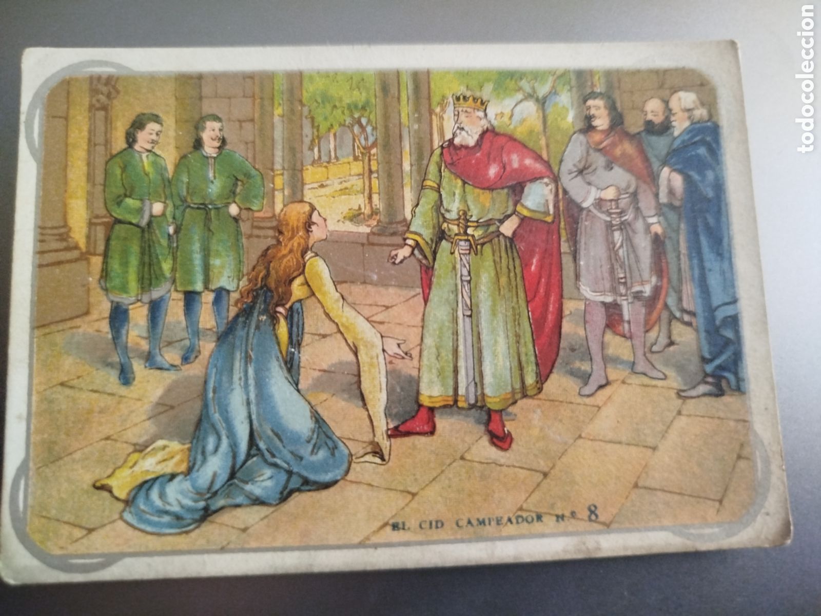 Coleccionismo cromos antiguos: El Cid Campeador, n&uacute;m. 8, Chocolate Barons y Artigas