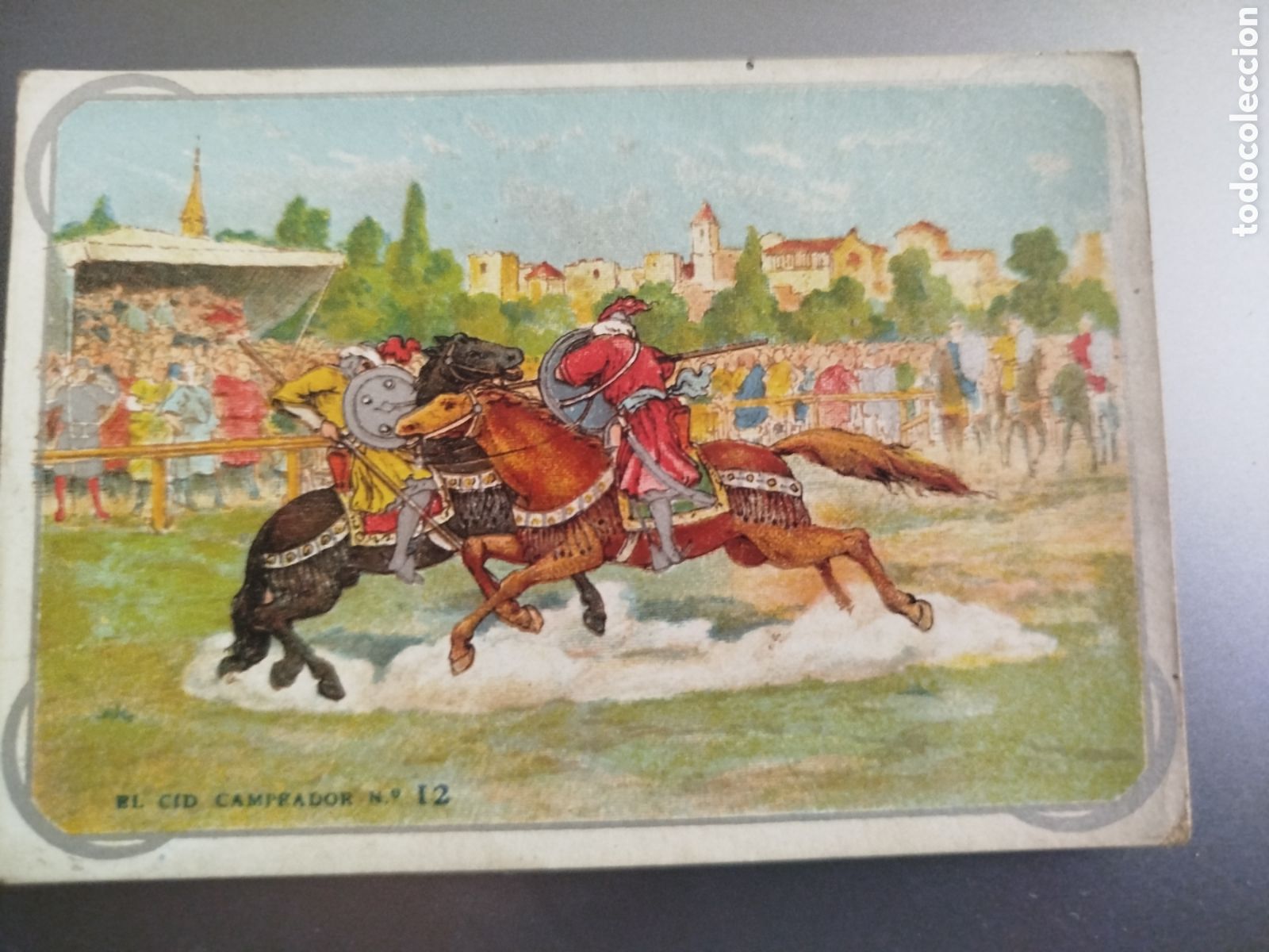 Coleccionismo cromos antiguos: El Cid Campeador, n&uacute;m. 12, Chocolate Barons y Artigas