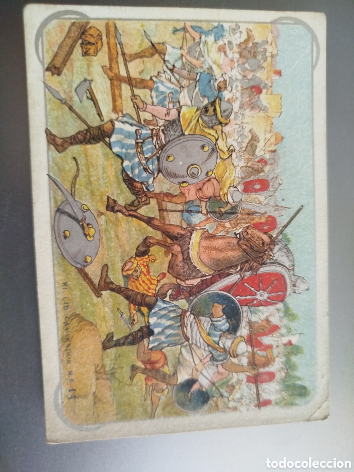 Coleccionismo cromos antiguos: El Cid Campeador, n&uacute;m. 13, Chocolate Barons y Artigas
