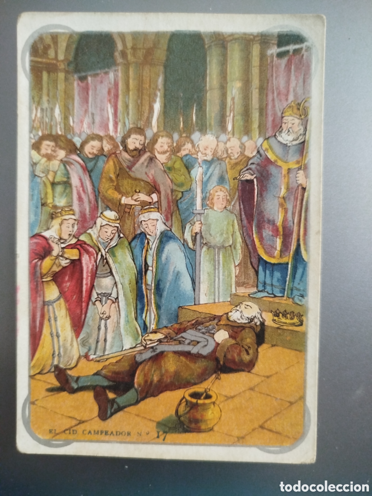 Coleccionismo cromos antiguos: El Cid Campeador, n&uacute;m. 17, Chocolate Barons y Artigas