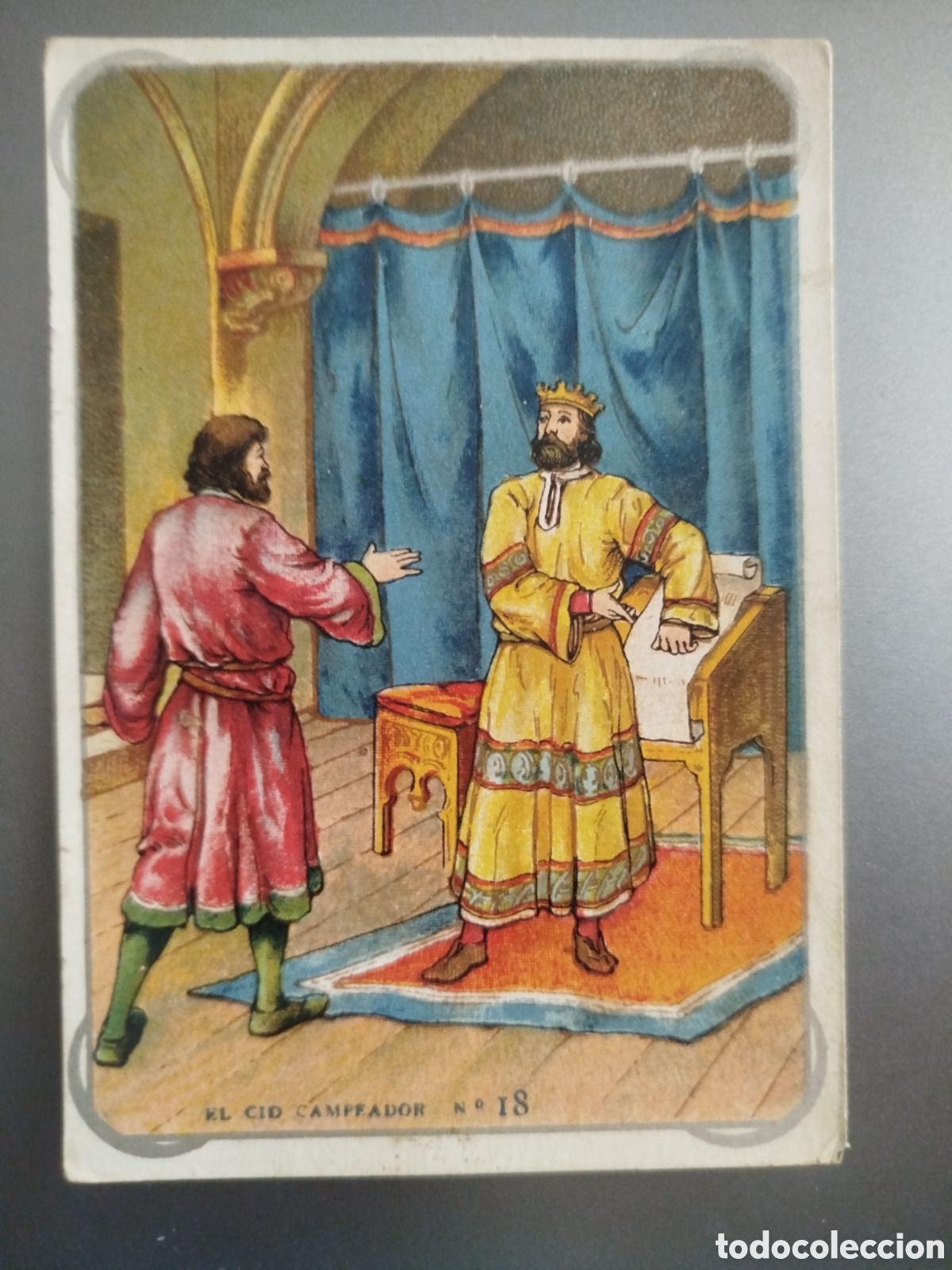 Coleccionismo cromos antiguos: El Cid Campeador, n&uacute;m. 18, Chocolate Barons y Artigas