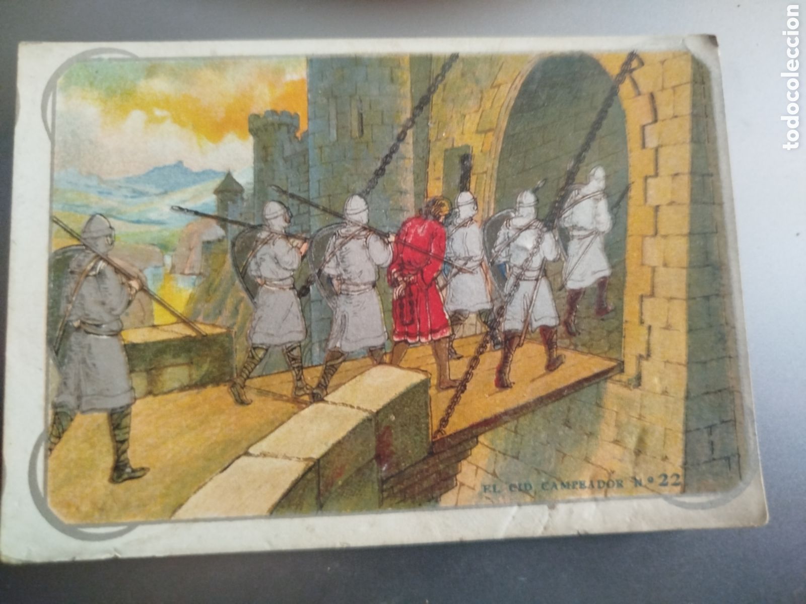 Coleccionismo cromos antiguos: El Cid Campeador, n&uacute;m. 22, Chocolate Barons y Artigas