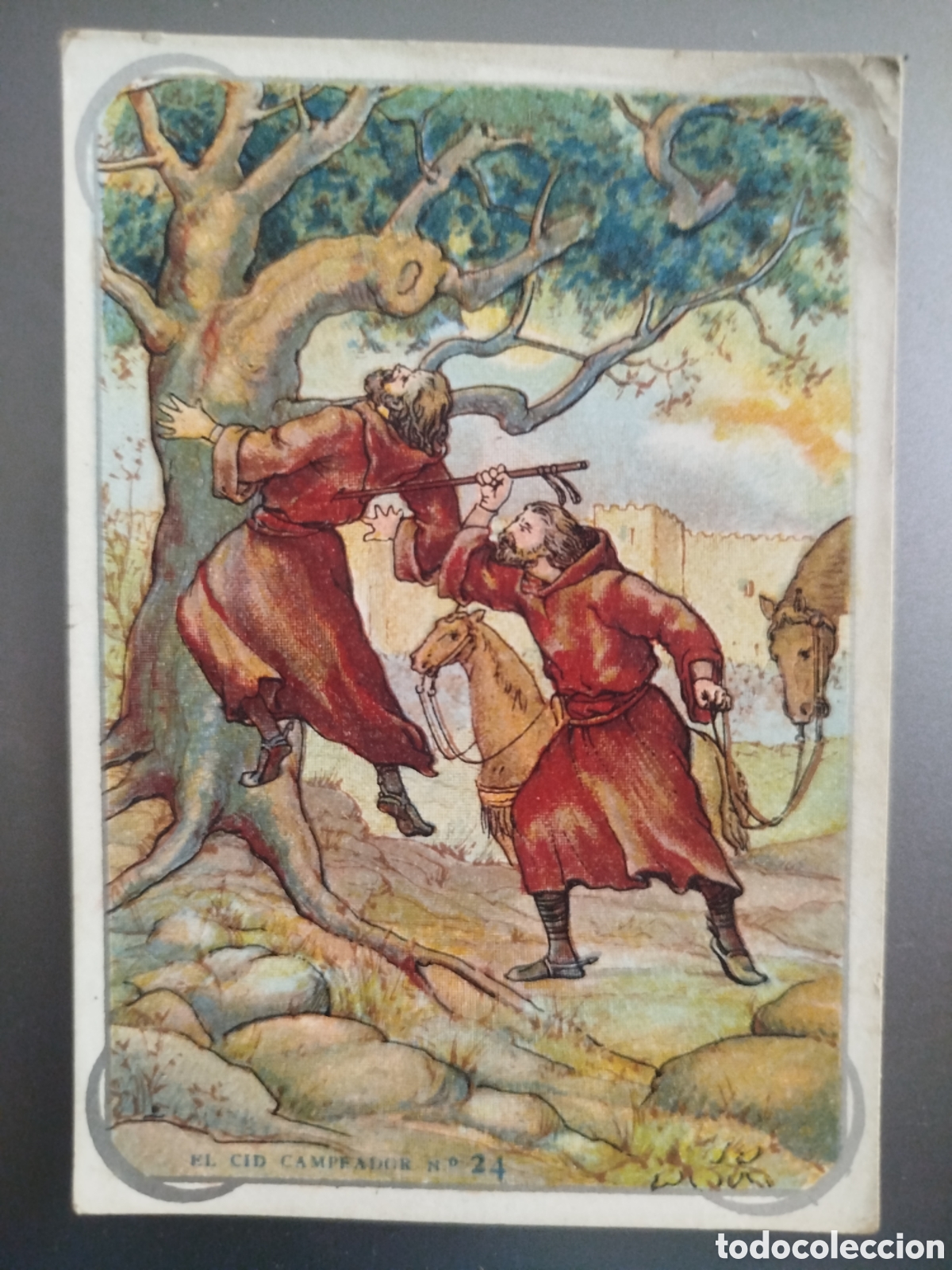 Coleccionismo cromos antiguos: El Cid Campeador, n&uacute;m. 24, Chocolate Barons y Artigas