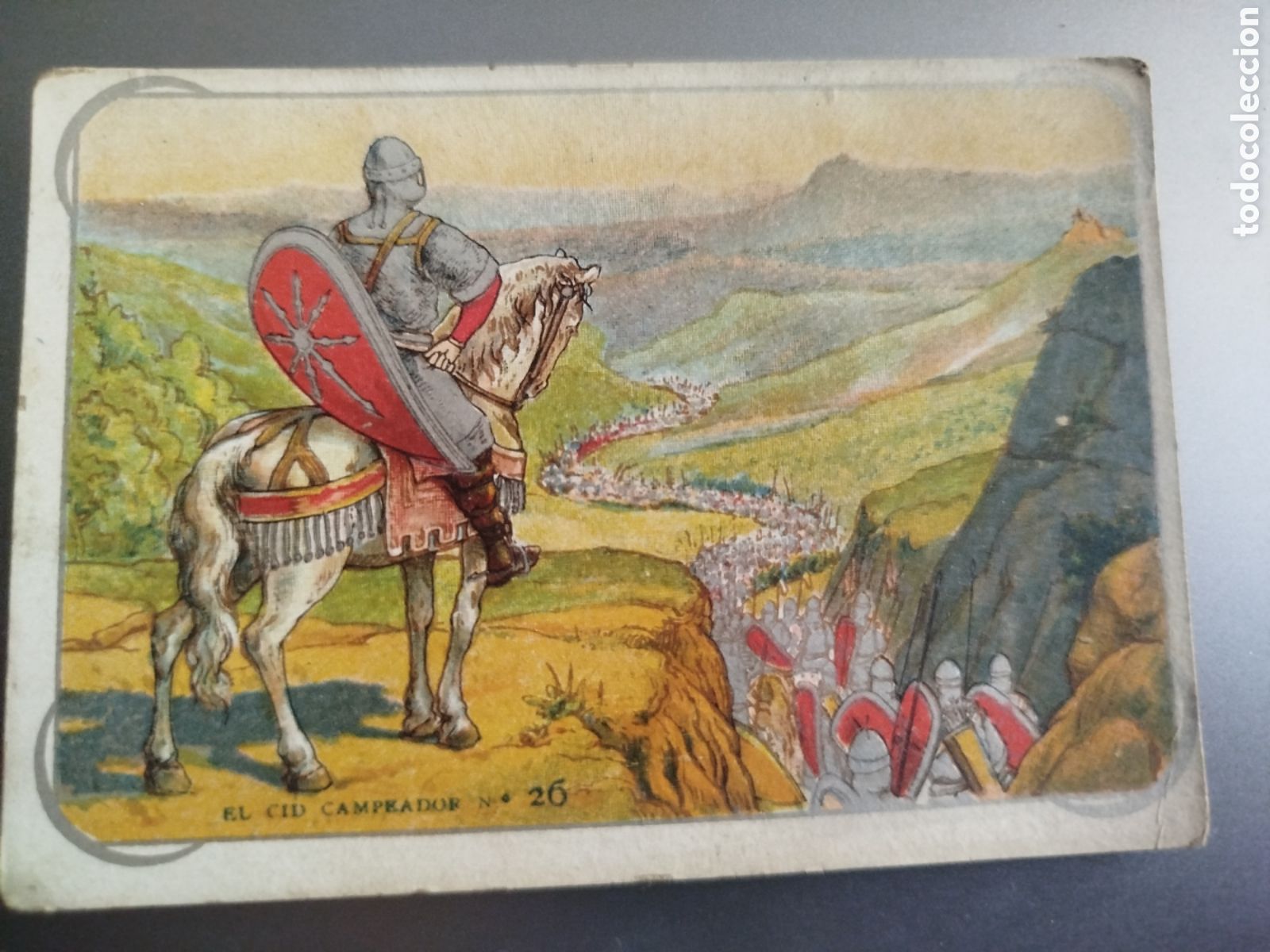 Coleccionismo cromos antiguos: El Cid Campeador, n&uacute;m. 26, Chocolate Barons y Artigas