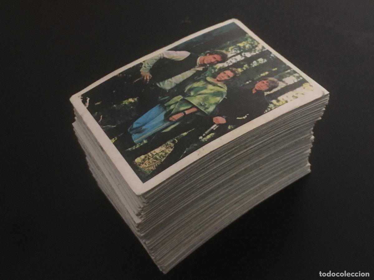 Coleccionismo cromos antiguos: EL RETORNO DEL JEDI STAR WARS lote 131 CROMOS diferentes SIN PEGAR