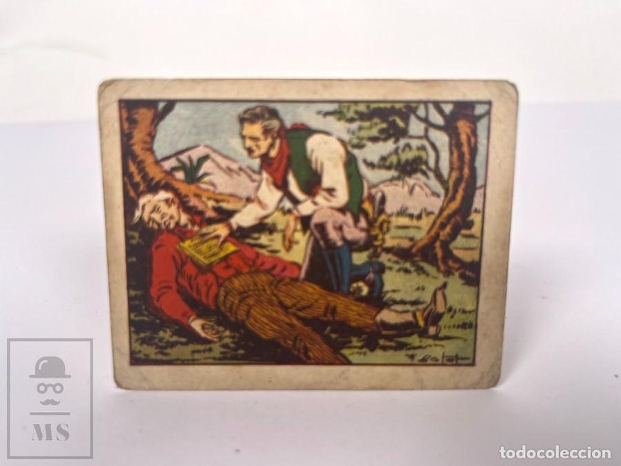 Coleccionismo cromos antiguos: Cromo - El Coyote - Acorralado - N&ordm; 4 - Sin Pegar