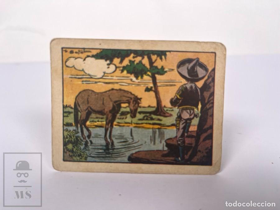 Coleccionismo cromos antiguos: Cromo - El Coyote - Acorralado - N&ordm; 40 - Sin Pegar