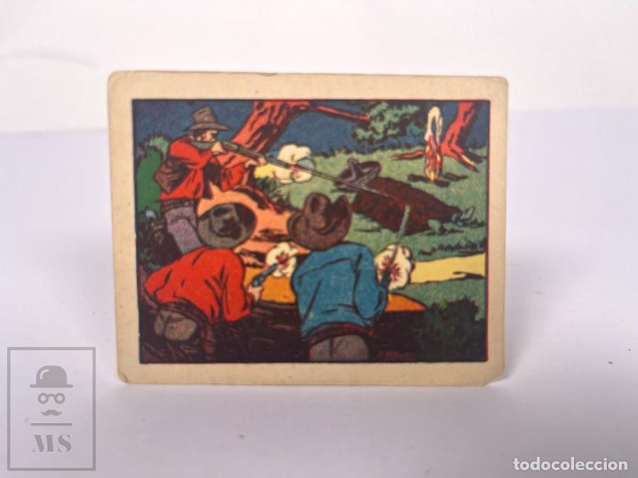 Coleccionismo cromos antiguos: Cromo - El Coyote - Acorralado - N&ordm; 48 - Sin Pegar