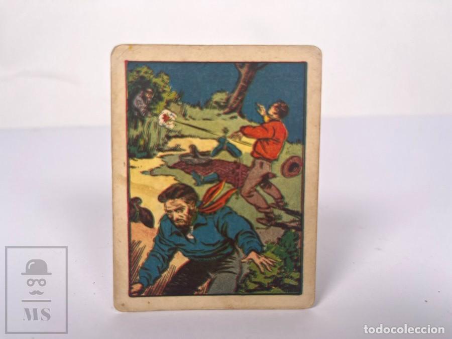 Coleccionismo cromos antiguos: Cromo - El Coyote - Acorralado - N&ordm; 49 - Sin Pegar