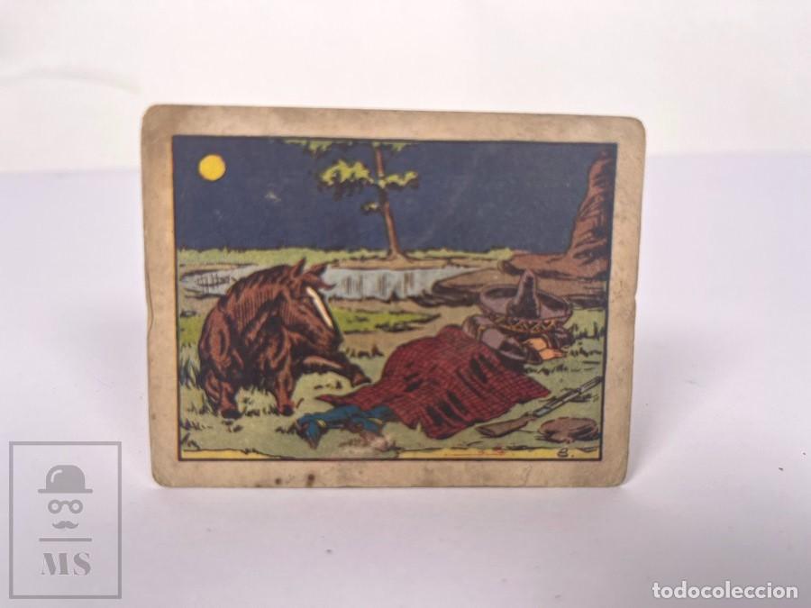 Coleccionismo cromos antiguos: Cromo - El Coyote - Acorralado - N&ordm; 50 - Sin Pegar