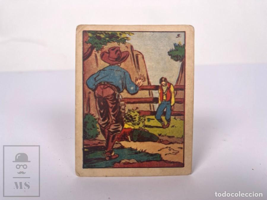 Coleccionismo cromos antiguos: Cromo - El Coyote - Acorralado - N&ordm; 58 - Sin Pegar