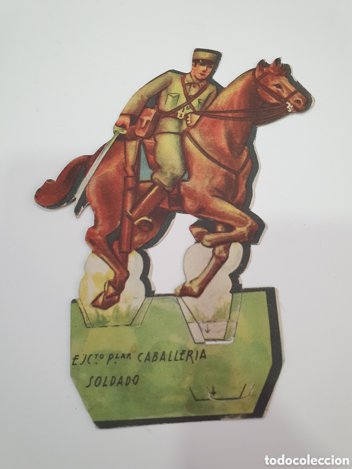 Sammeln alte Sammelbilder: Cromo Guerra Civil. Ej&eacute;rcito Popular. Caballer&iacute;a. (L120)
