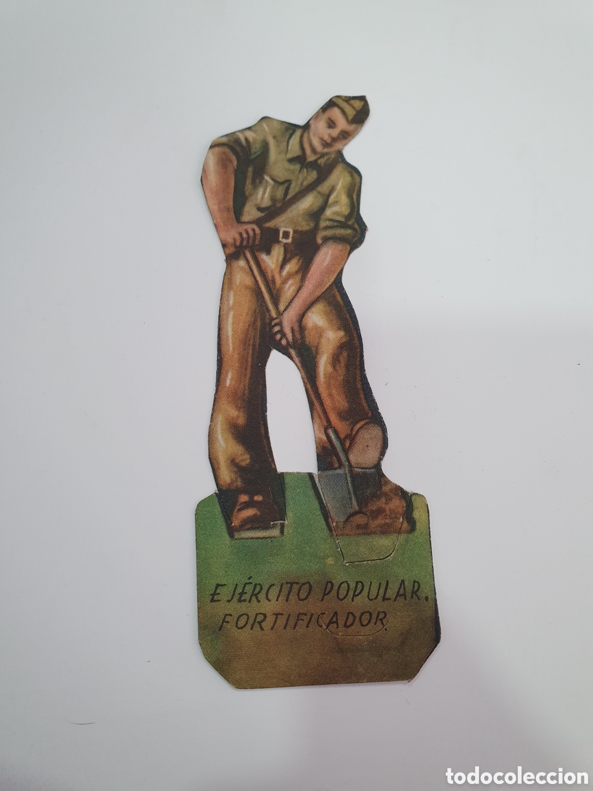 Sammeln alte Sammelbilder: Cromo Guerra Civil. Ej&eacute;rcito Popular. Fortificador. (L120)