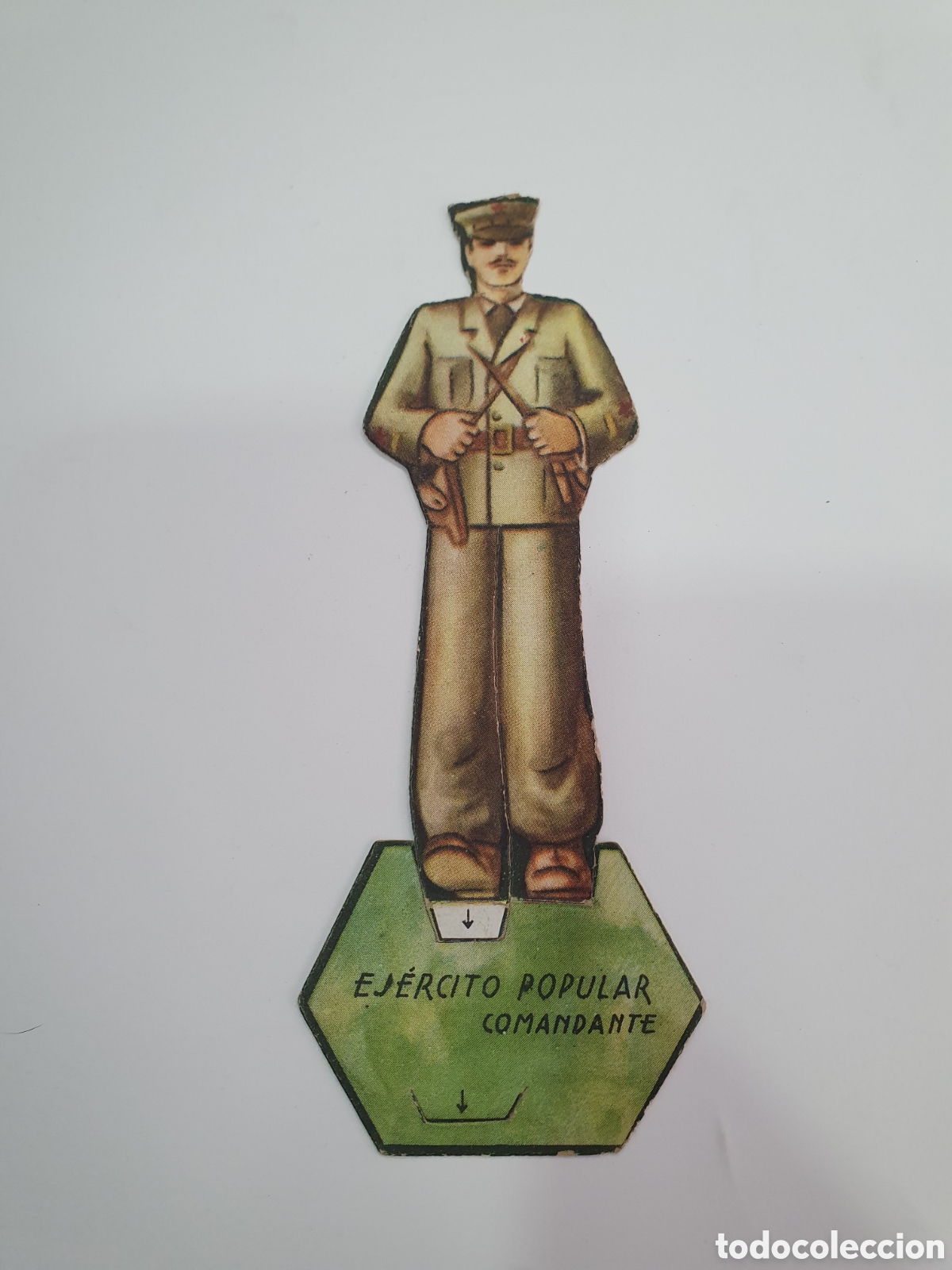 Collezionismo Figurine antiche: Cromo Guerra Civil. Ej&eacute;rcito popular. Comandante. (L120)