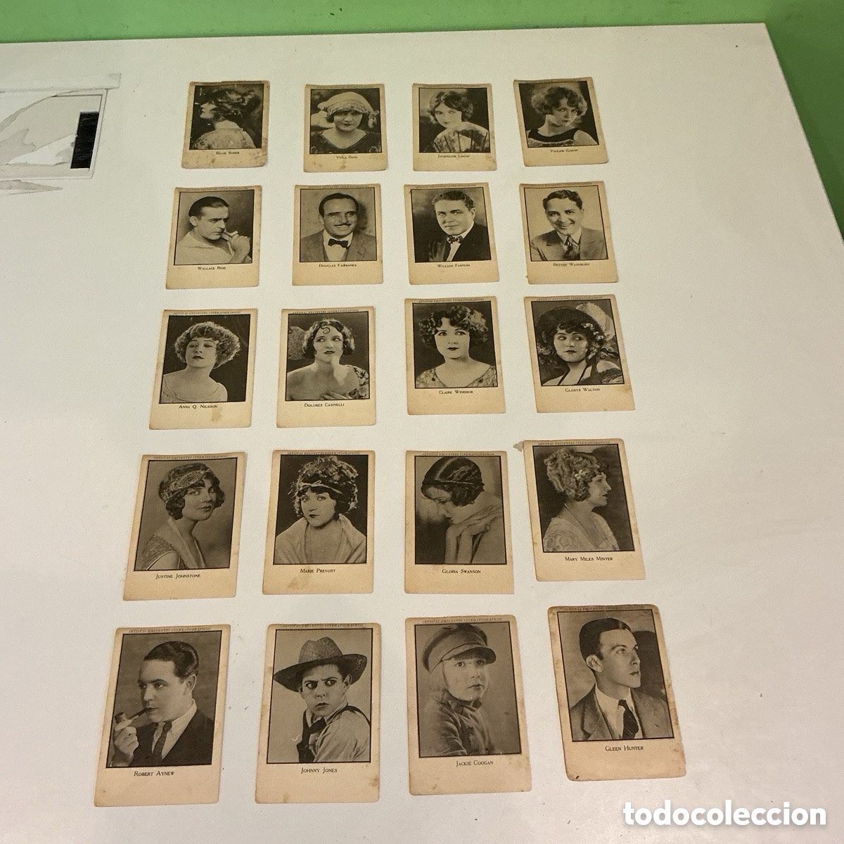 Sammeln alte Sammelbilder: Lote 20 cromos antiguos artistas y estrellas de cine Chocolates Jaime Boix a&ntilde;os 1920_1930