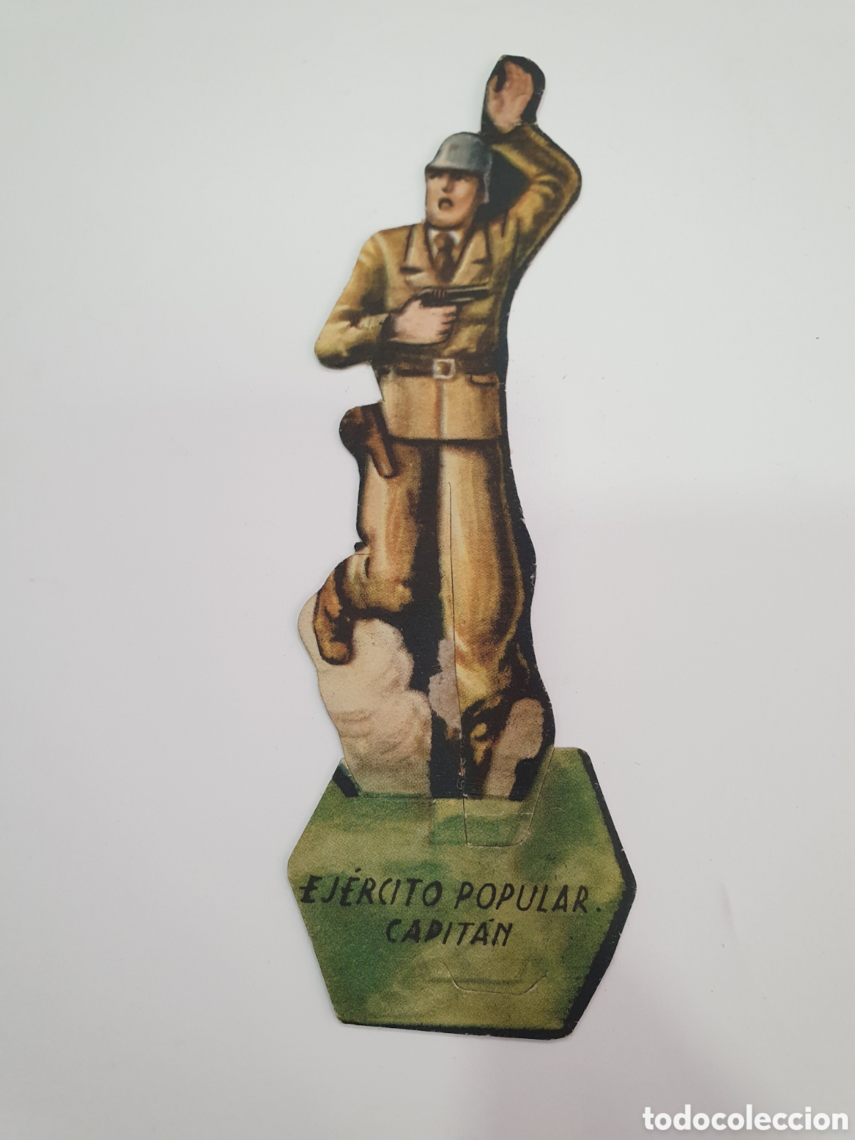 Sammeln alte Sammelbilder: Cromo Guerra Civil. Ej&eacute;rcito Popular. Capit&aacute;n. (L120)
