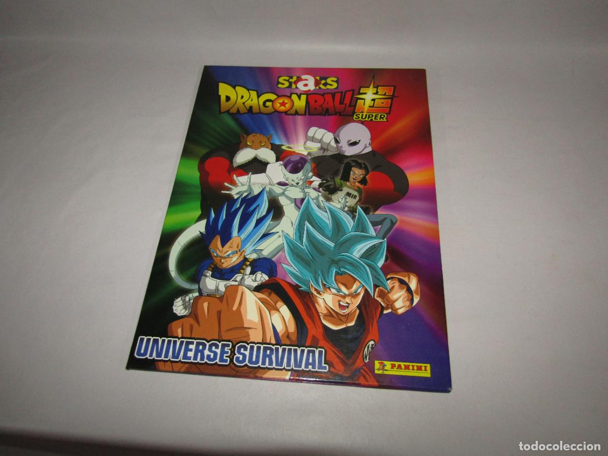 Coleccionismo cromos antiguos: Tablero STAKS DRAGON BALL SUPER - UNIVERSE SURVIVAL de PANINI