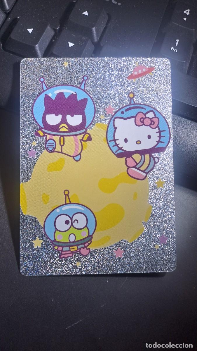 Coleccionismo cromos antiguos: CROMO HELLO KITTY AND FRIENDS FUN TOGETHER! 99 SPACE FRIENDS BRILLANTINA TRADING CARDS PANINI 2025